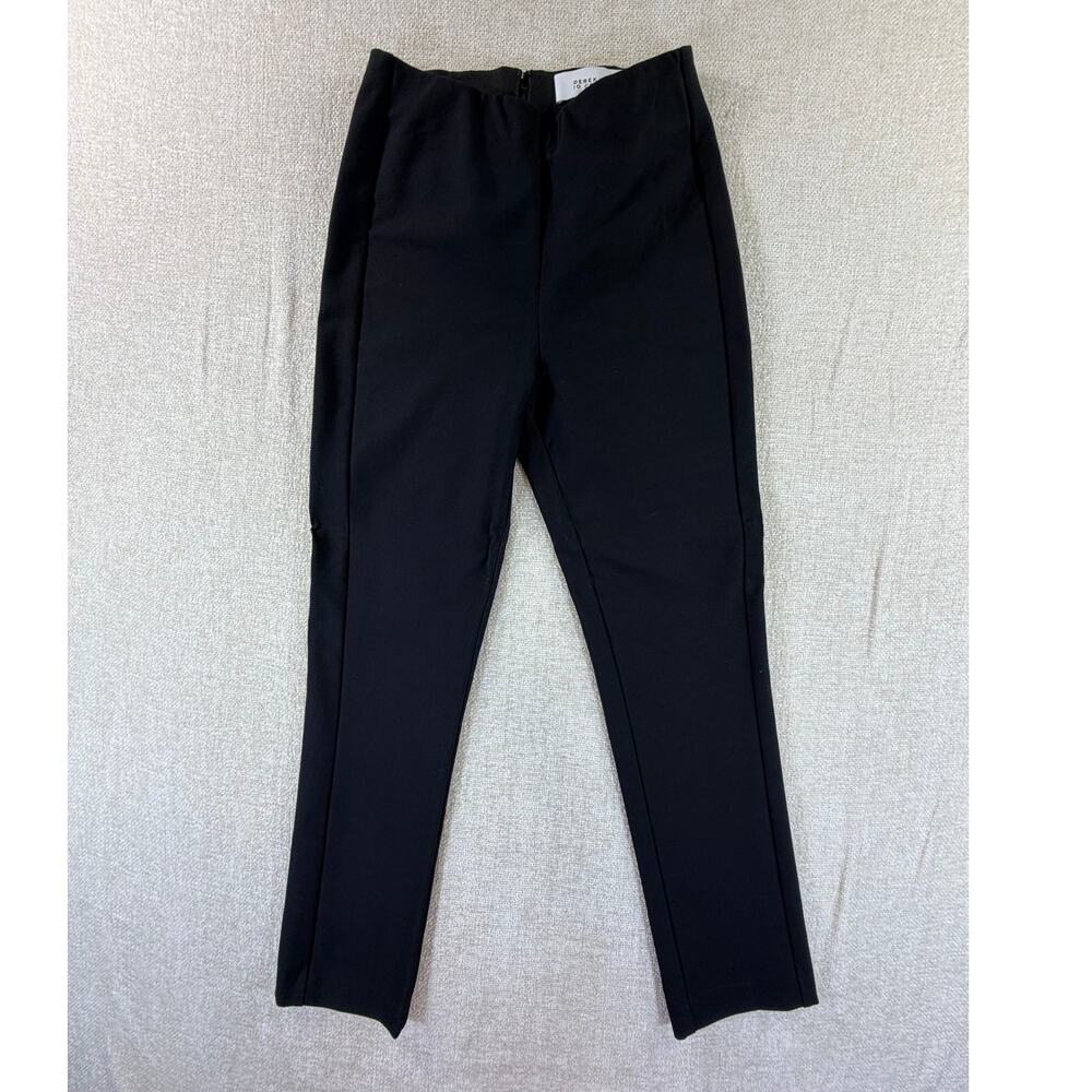 Derek Lam 10 Crosby Women's Black NWT Pull On Slim Leg Dress Pants Size 0 Casual